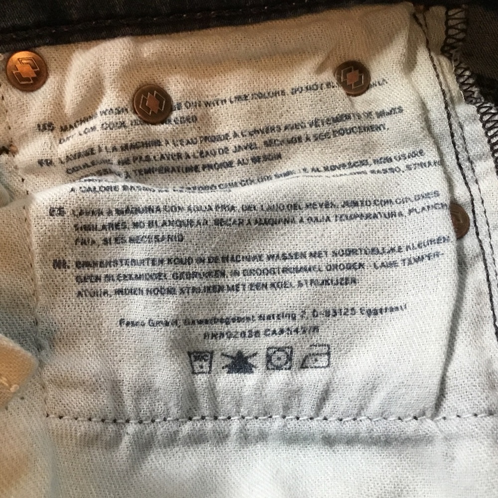 Fossil Super Skinny New Blue Women’s Jeans - Size 26 - Picture 8 of 10